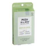 Voesh Green Tea Detox Pedi in a Box Deluxe (4 Step Kit)