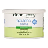 Clean & Easy Azulene Sensitive Soft Wax, 14 oz